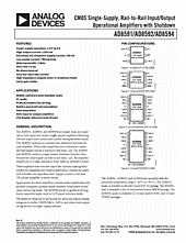 DataSheet AD8592 pdf